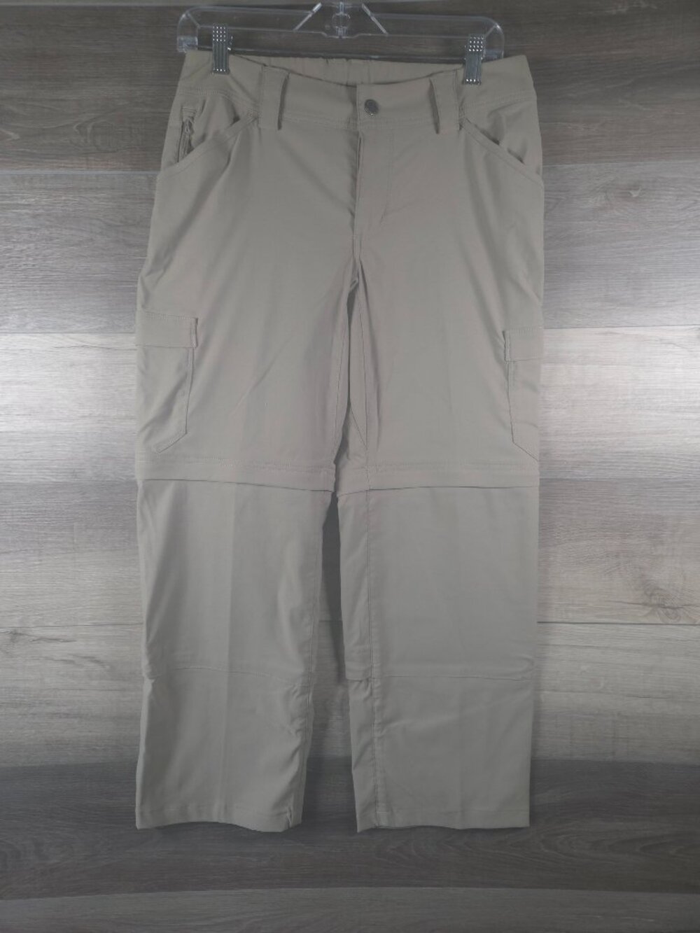 Duluth Trading Co Convertible Hiking Pants Shorts Women's Size 6 Zip Off Outdoor
